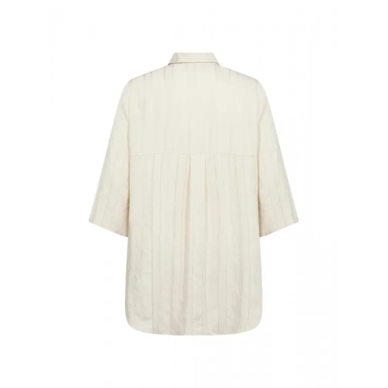 Wasabi WA-KARISSA 2 - Creme farvet skjorte W10289 Cream fra Wasabiconcept