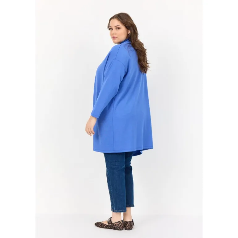 Wasabi WA-SABINA 23 - Blå cardigan W20191 Amparo Blue fra Wasabiconcept