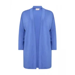 Wasabi WA-SABINA 23 - Blå cardigan W20191 Amparo Blue fra Wasabiconcept