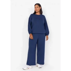 Wasabi WASABINA 25 - Marine sweatshirt med snøre W20193 Blue Iris fra Wasabiconcept