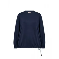 Wasabi WASABINA 25 - Marine sweatshirt med snøre W20193 Blue Iris fra Wasabiconcept