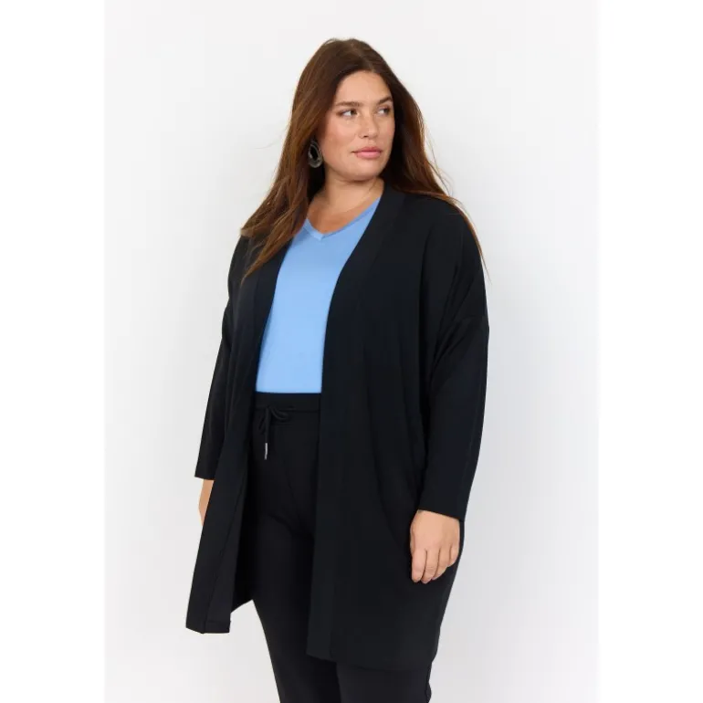 Wasabi WA-SABINA 23 - Sort cardigan W20191 Black fra Wasabiconcept