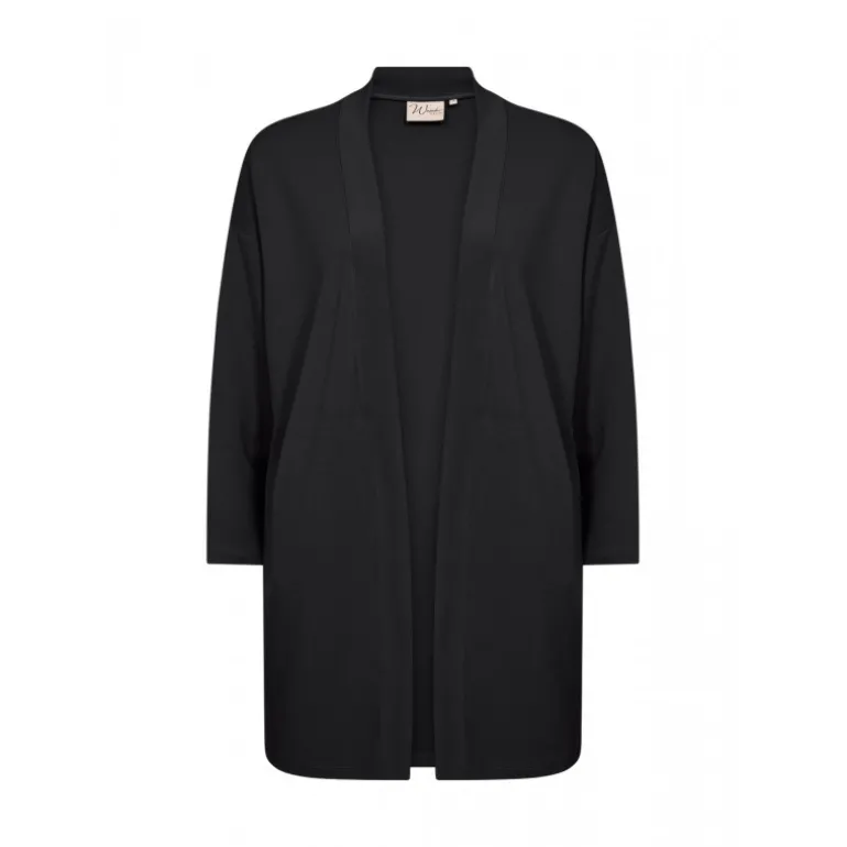 Wasabi WA-SABINA 23 - Sort cardigan W20191 Black fra Wasabiconcept