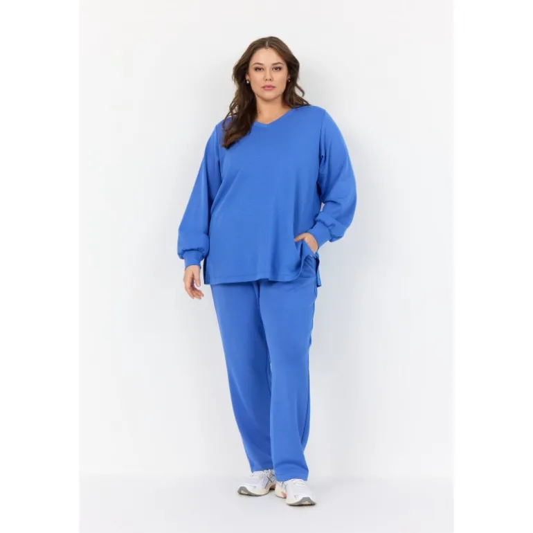 Wasabi WA-SABRINA 31 - Blå blød buks W20264 Amparo Blue fra Wasabiconcept