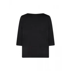 Wasabi WA-SABRINA 37 - Sort blød bluse W20305 Black fra Wasabiconcept