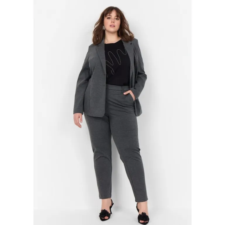 Wasabi WA-SINA 1 - Grå habitjakke W20012 Grey Melange fra Wasabiconcept