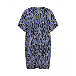 Wasabi WA-VALERA 4 - Blå printet tunika W10366 Amparo Blue Combi fra Wasabiconcept