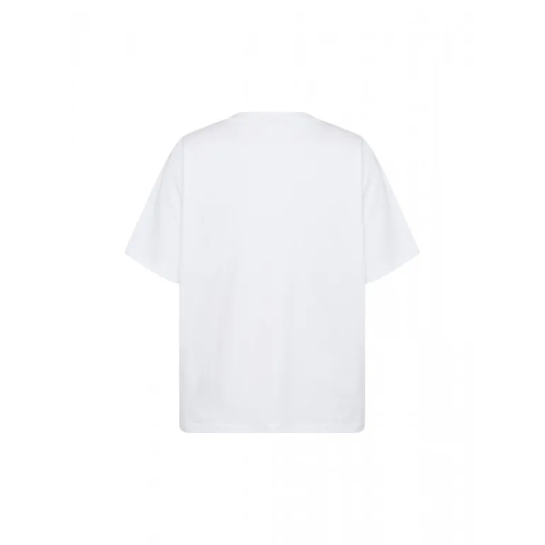 Wasabi WA-VERONA 2 - Hvid bomulds t-shirt W20307 White fra Wasabiconcept