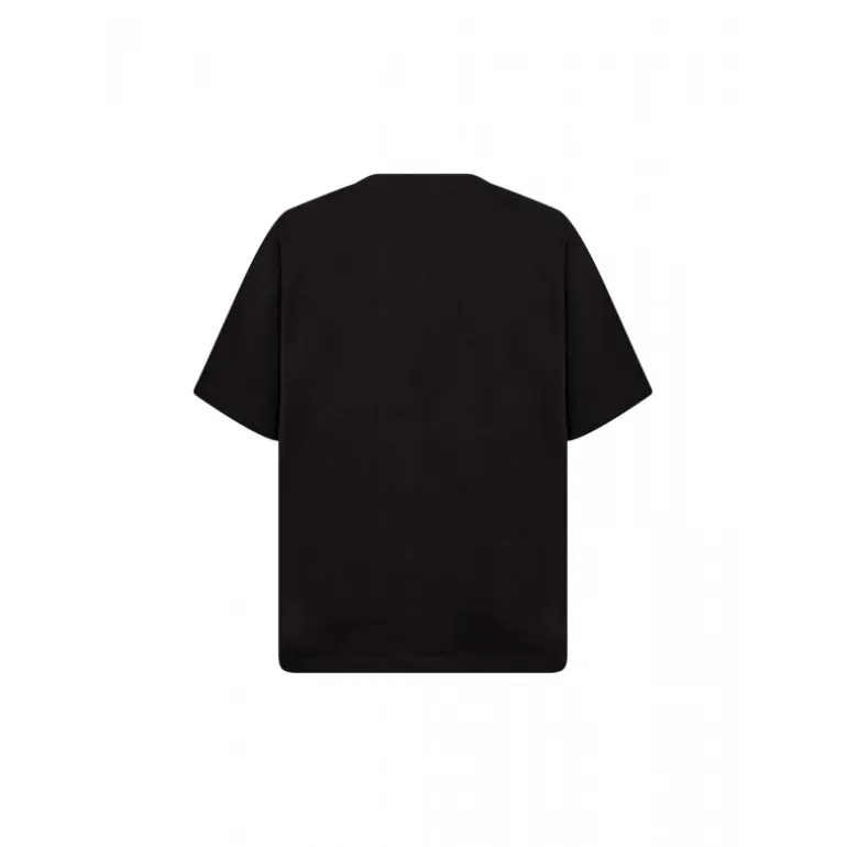 Wasabi WA-VERONA 2 - Sort bomulds t-shirt W20307 Black fra Wasabiconcept