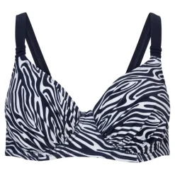Wiki Full Cup bikini Top - Marine printet bikini overdel 472-3467 Milano fra WIKI