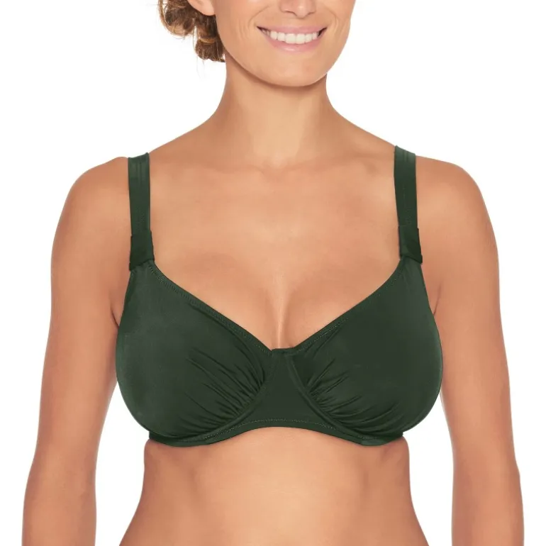 Wiki Full Cup bikini Top - Grøn bikini overdel 651-3467 Olive fra WIKI