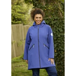 Zhenzi Floe 687 Jacket - Blå softshell jakke 200687 Blue dusk fra Zhenzi