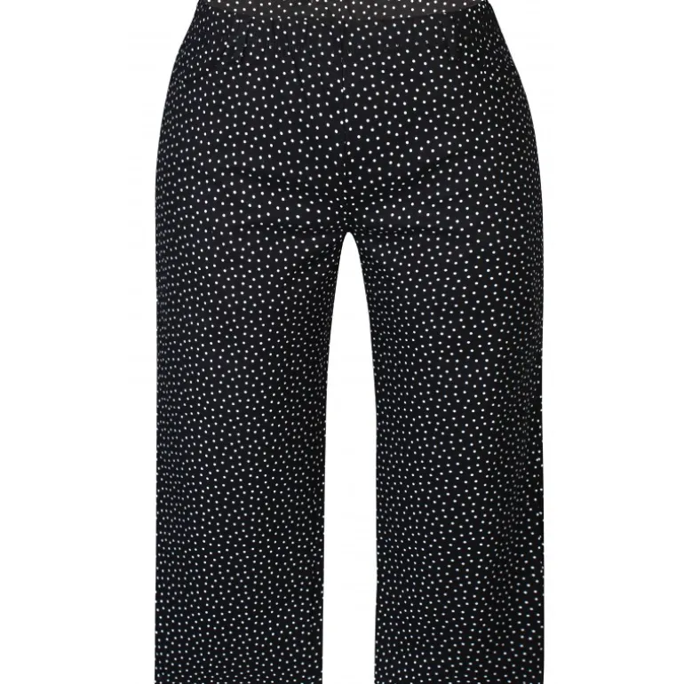 Zhenzi Jazzy 66 Jazzy fit - Sorte stumpebuks med prikker 200251 Black fra Zhenzi