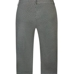 Zhenzi Jazzy 66 Jazzy fit - Armygrøn stumpebuks med prikker 200251 Army Way fra Zhenzi