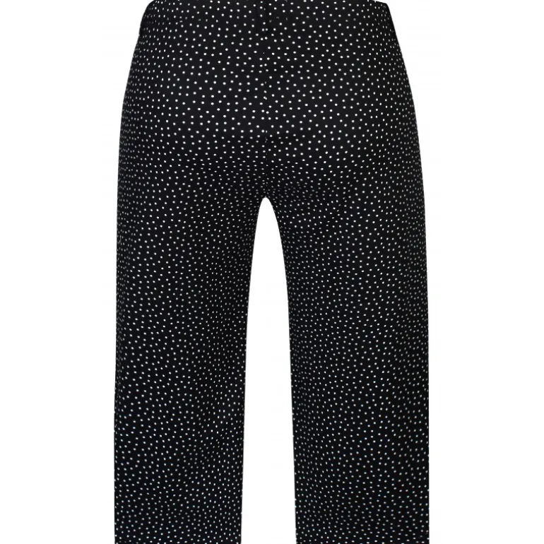 Zhenzi Jazzy 66 Jazzy fit - Sorte stumpebuks med prikker 200251 Black fra Zhenzi