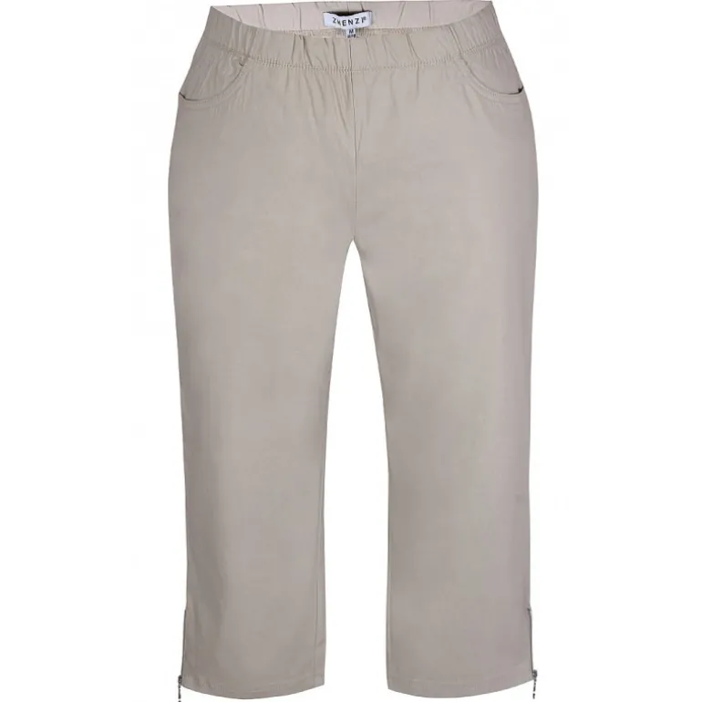 Zhenzi Jazzy pants - Bengaline - Sandfarvet buks 2102284 Chateau fra Zhenzi