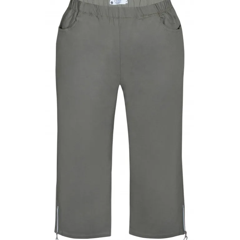 Zhenzi Jazzy pants - Bengaline - Buks 2102284 Army Way fra Zhenzi