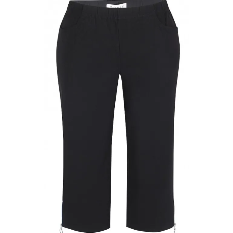 Zhenzi Jazzy pants - Bengaline - Buks 2102284 Black fra Zhenzi