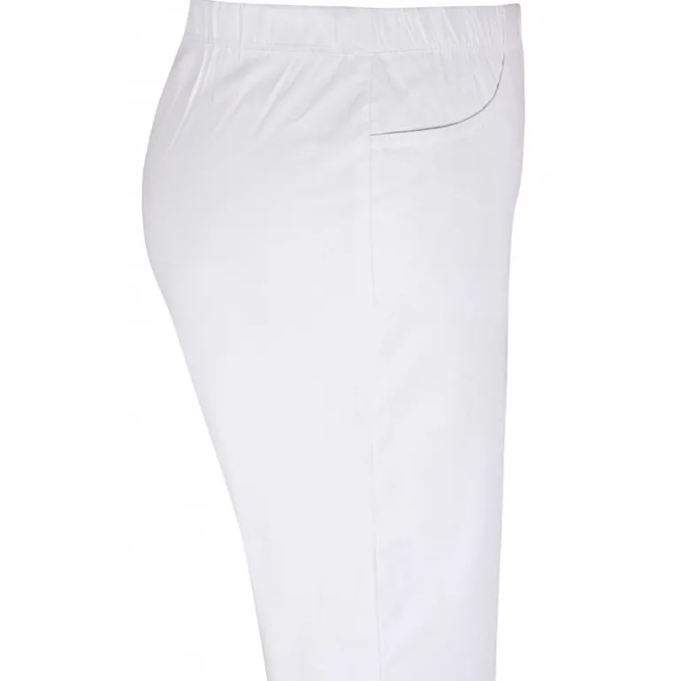Zhenzi Jazzy pants - Bengaline - Hvid buks 2102284 White fra Zhenzi