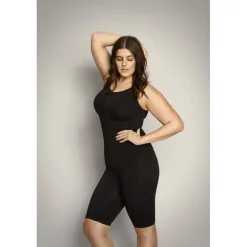Zhenzi Shape Top - Sort seamless top 2509601 Black fra Zhenzi