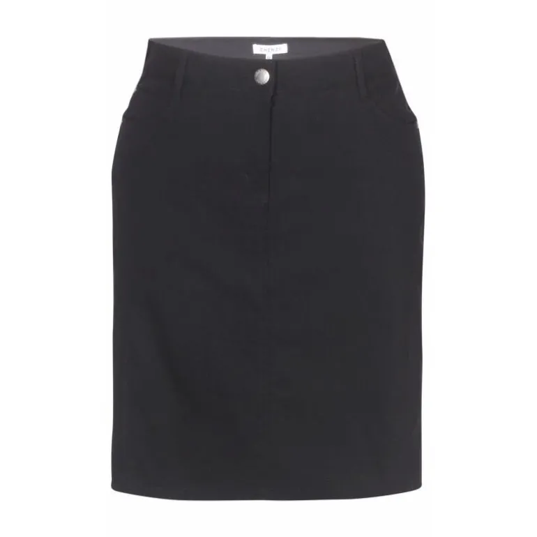 Zhenzi Skirt - Bengalin Nederdel 2703297 Black fra Zhenzi