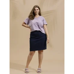Zhenzi Skirt - Bengalin Nederdel 2703297 Black fra Zhenzi