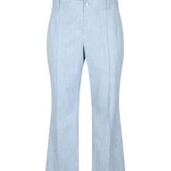 Zizzi MKOOPA SLIT PANT - Jakkesæts buks M90007B Infinity fra Zizzi